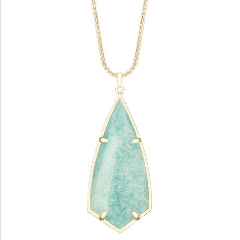 Carole Necklace in Amazonite
